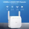 Router 1200 Mbps Amplificatore WiFi 5G Ripetitore WiFi Wireless Segnale Wifi Extender Rete Wi fi Booster 5 Ghz Ripetitore Wi-Fi a lungo raggio 230725