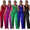 Frauen Zwei Stück Hosen Sets Mode Ärmellose 2 Crop Tops Hosen Anzüge Weibliche Casual Hose Set 2023 Sommer Outfits