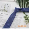 BOW TIES School Necktie Cotton Plaid Bowtie for Girl Boy 학생 정식 유니폼 줄무늬 JK 코스프레 파티 일일 마모 액세서리