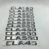 Bil bakre bokstäver märke logotypdekal för Mercedes Benz W117 CLA -klass CLA180 CLA200 CLA220 CLA250 CLA45 EMBLEM295S