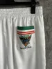 Casablanca P Summer Fashion Yramid Tennis Print Stripe Shorts свободные и тонкие пляжные одежды Capris