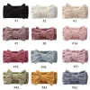 Accessories Born Baby Headbands Elastic Bands For Children Topknot Turban Cashmere ThickHairband Infants WinterZZ