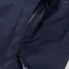 Vestes de chasse coupe-vent à capuche hommes veste à manches longues manteau chaud couleur unie fermeture à glissière randonnée vêtements d'extérieur