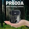 Filmadoras Câmera de rastreamento de vida selvagem 940NM Invisível infravermelho visão noturna Movimento Pet Trail Cam 20MP FHD Observação de animais DV PR600