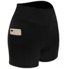 Shorts pour femmes Pantalons de yoga pour femmes Pantalons de sport Shorts de course à pied Leggings à séchage rapide Cyclisme Push-Ups Culotte de sécurité avec poches latérales 230726