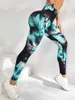 Leggings da donna Tie Dye Leggings senza cuciture Donna per palestra Pantaloni da yoga Push Up Allenamento Leggings sportivi Collant a vita alta Abbigliamento fitness da donna 230726