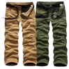 Plus Size 40 Winter Baggy Cargo Pants Men Brushed Trousers Warm Fleece Thickened Overalls Multi-pocket Straight Slacks Men's Clothing Bottoms