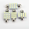 50 teile/los Soffitte 31mm 36mm 39mm 41mm C5W LED Dome Glühbirnen 16 SMD 3528 Auto LED Innenbeleuchtung Auto Leselampen Weiß 12V200v