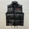 Donsvesten voor heren Designer mouwloos jasje Wintermode Warm damesvest Jas Topkwaliteit donsjas Zwart Maat S-XL190N