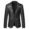 Costumes pour hommes printemps et automne jolie pochette veste costume fête haut de gamme mode luxe rouge Floral Blazers affaires