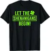 Men's T-skjortor St. Patrick's Day Shamrock Irish T-shirt Anime Cartoon Graphic för unisex vuxnas stämplande polyester