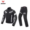 DUHAN Herren-Motorradjacke + Hose, atmungsaktive Rennjacke, Moto-Kombinationen, Reitbekleidungsset, D-06, 276 g