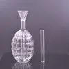 Atacado Grenade Glass Bong Bubbler Queimador de óleo Conjunto de cachimbos de vidro Bong Hand Tobacco Spoon Pipes Hookahs Dab Rig Blunt Bubblers Recycler Water Pipe