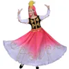 Stage Wear Xinjiang National Female Clothes Chinese Folk Dance Costumes Oriental Dress Colorful Performance