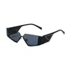 Retro Half Frame Zonnebril Mannen Vrouwen Trendy Vintage Merk Brillen Mode Luxe Designer Zonnebril