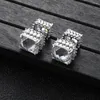 Stud Oorbellen Trendy Dagelijkse Fonkelende Majic Box Voor Vrouwen Wedding CZ Brincos Boucle Oreille Bohemen Brazilië Sieraden A20325