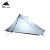 Tentes et abris 3F UL GEAR LanShan 2 pro Tente de camping ultralégère extérieure pour 2 personnes 3 saisons Professionnel 20D Nylon Deux côtés Tente en silicone 230725