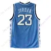 Basketball Jerseys College UNC North Carolina Baby Blue Red Black White Dream One Home Away