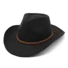 Berets Western Cowboy Hat Fashion Riding Men and Women Children Childre