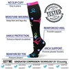 Sportstrumpor Cykling Women Men Compression 20-30 mmHg är Stocking Ben Relief Pain Varicose Venes for Travel Sock