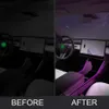 Tesla Model 3 Model Y Neon Light Tubes RGB Interiör LED -remsljus med App Controller252E