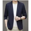 Männer Anzüge Hohe Qualität Koreanischen Stil Herren Casual Anzug Jacke Mantel Männer Blazer Slim Fit Dünne Mann Frühling Sommer 2023