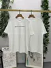 Men's T Shirts Summer Cotton Avatar Graffiti broderi T-shirt 190 000 Stitches Högkvalitativ toppmodetrend 2023