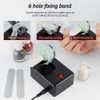 Tırnak Sanat Ekipmanı Elektrikli Polonya Shaker Dövme Mürekkep Pigment Sallatıcı Mikser UV Jel Boya Sıvı Şişe Anti Kek Makinesi 230726