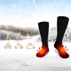 Thermal Cotton Heated Socks Sports Ski Socks Winter Foot Warmer Electric Warm Up Sock Battery Power for Men Women High Quality276u