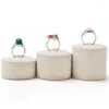 Jewelry Pouches Linen Insert Bangles Display Holder Ring Stand Bangle Showcase