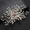 Hair Clips Bridal Rhinestone Combs Wedding Accessories Jewelry Handmade Women Ornaments Headpieces