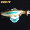 Swolfy 1Pc 134g 400g Esca per pesci morbidi di grandi dimensioni Esche da pesca d'altura Swimbait Isca Esca morbida artificiale Esca Attrezzatura da pesca T2006022829