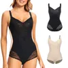 Moldeadores de mujer 2XL Mujeres Fajas de encaje Body Corset Adelgazante Body Shaper Control de barriga Fajas Colombianas Entrenador de cintura Ropa interior adelgazante 230726