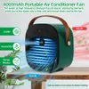Air Conditioners Portable mini air conditioning wireless air conditioning USB charging cooling fan indoor camping vehicle portable air conditioning 230726
