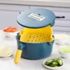 Фруктовые овощные инструменты 1 набор практичный лук Slicer 3 Colors Manual Удобный тяжелый кухонный инструмент 230725