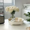 Vazolar Su Yükseltilmiş Taze Çiçek Arzu Vintage Rahatlama Uzun şeffaf cam vazo ev oturma odası dekorasyon parçaları