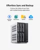 مفاتيح الشبكة Terramaster T6-423 6Bay NAS-High Performance لـ SMB مع وحدة المعالجة المركزية Quadcore 4GB DDR4 2.5GBE PORTX 2 شبكة تخزين ServerDiskless 230725