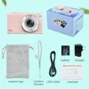 Fotocamere digitali Fotocamera Bambini 48 milioni di pixel ad alta definizione Zoom 16x Schermo LCD IPS compatto anti-2,88 pollici