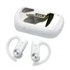 Earhook Apple Telefon Kulaklık TWS Kulaklık Bluetooth Kablosuz Kulaklık TF Kart Müzik LED LED EKRAN BİR PİL GÜCÜ 800mAH Şarj Kılıfı Su Geçirmez Kuffie