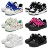 2023 scarpe casual stile paio di design colorato uomo traspirante nero rosa blu bianco sport all'aperto