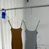 Cleanfit Kadınlar Slip Dress Moda Tasarımcısı Tank Top Spor Yelekleri Kadınlar SML