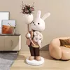 Decoratieve Beeldjes Room Decor Cartoon Vloer Ornamenten Nordic Opslag Sculpturen Luxe Leven Ramadan Decoratie Geschenken