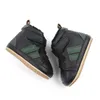 First Walkers Infant Baby Boy Shoes Rubber Sole Tenis born Booty Leather Footwear Toddler Items Winter Fur Warm for 1 Year Gifts 230726