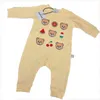 19 Style spädbarn nyfödda baby rompers overalls bomullskläder nallebjörn chirtsmas kostym jumpsuit barn bodysuit bebis outfit rom9538025