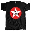 T-shirt da uomo T-shirt girocollo da uomo Design A Shirt Clash Star Logo Tshirt da uomo in cotone estivo taglia Euro nera