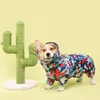 Hundkläder Welsh Corgi Dog Raincoat Jumpsuit Pet Clothing Waterproof Dog Clothes Golden Retriever Rain Jacket Costume Pet Outfit Rainwear 230726