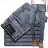 Jeans masculino primavera verão clássico jeans homme pantalones hombre macio preto biker masculino jeans macacão s calças 220408 l230726