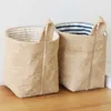 Storage Baskets Home Decor Stripe Hanging Pocket Small Sack Sundries Organizer Cosmetic Organiser Cotton Storage Bag Storage Baskets R230726