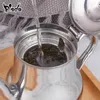 Przybory kuchenne Teapot ze stali nierdzewnej z filtrem Złote Kitchen Panton Olejki Płyn Płyn przyprawy pojemnik na kawa Herbata Kettle Indukcja 230726