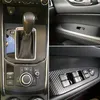 Per Mazda cx-5 2017-2019 Pannello di controllo centrale interno Maniglia per porta 3D 5D Adesivi in fibra di carbonio Decalcomanie Car styling Accessorie226r